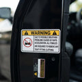 WARNING: Remove Tight Fitting Clothing