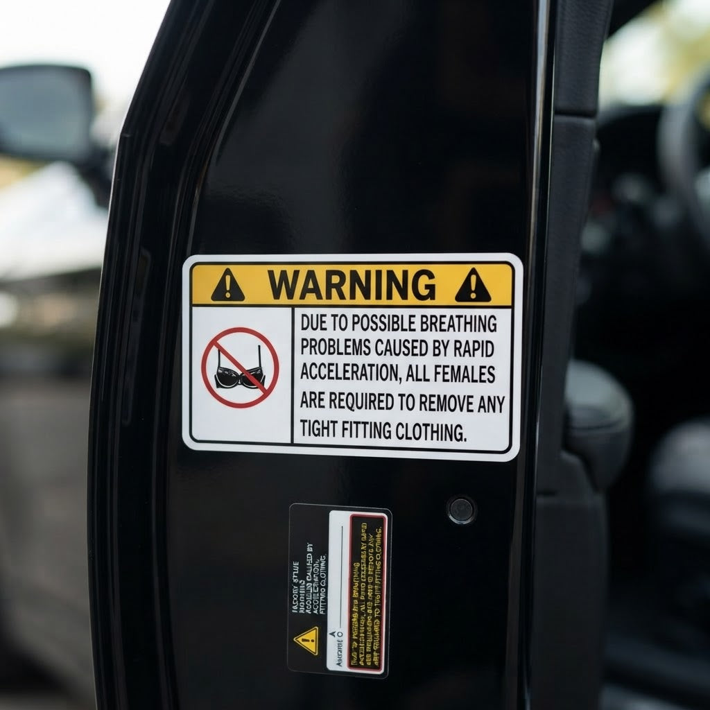 WARNING: Remove Tight Fitting Clothing